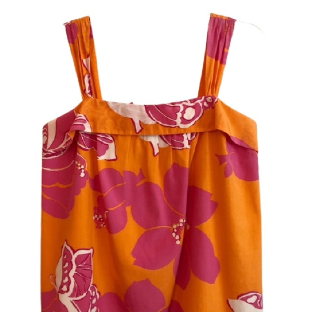Lilly Pulitzer Bright Floral Silk Sundress 4